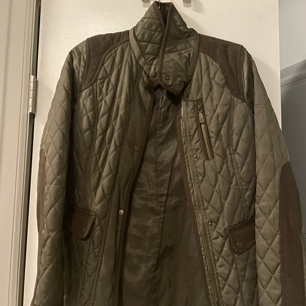 Women’s Quilted Jacket - Olive Green
